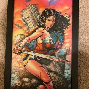 Wonder Woman Framed Art Print